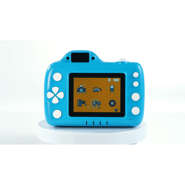 1080P Digital Camera for Kids with Zoom and Projection Function, 32GB Card, Video Camera for Girls Boys Gift