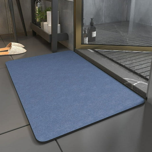 Bath Mat Rug, Non Slip Quick Dry Super Absorbent Thin Bathroom Rugs