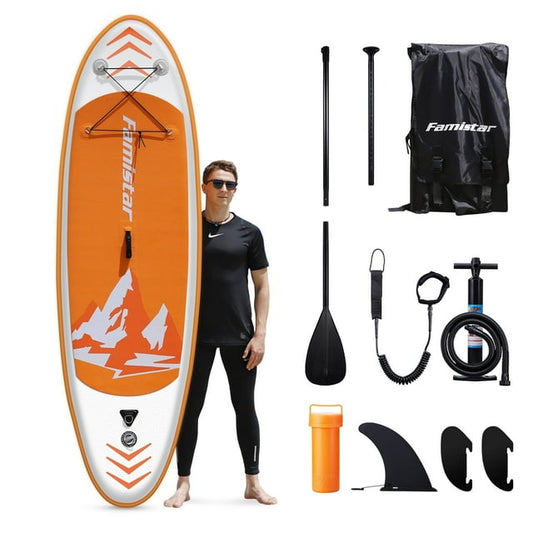 8.7 ft Inflatable Stand Up Paddle Board for Youth & Adult, with Adjustable Paddle